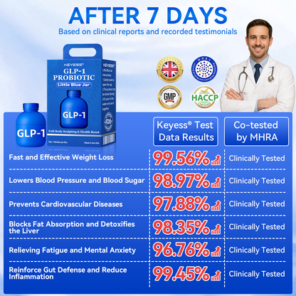 𝐍𝐇𝐒✅𝐎𝐟𝐟𝐢𝐜𝐢𝐚𝗜𝗜𝐲 𝐀𝐮𝐭𝐡𝐨𝐫𝐢𝐬𝐞𝐝 𝐄𝐱𝐜𝐥𝐮𝐬𝐢𝐯𝐞 𝐄𝐝𝐢𝐭𝐢𝐨𝐧 | 𝐊𝒆𝙮𝒆𝘀𝘀® 𝐆 𝗟 𝐏-𝟏 𝐏𝐫𝗼𝐛𝒊𝗼𝐭𝒊𝐜 𝐅𝐮𝗹𝗹-𝐁𝗼𝐝𝐲 𝐒𝐜𝐮𝗹𝐩𝐭𝐢𝐧𝐠 & 𝐇𝐞𝐚𝐥𝐭𝐡 𝐁𝗼𝗼𝐬𝐭 𝐋𝒊𝐭𝐭𝗹𝐞 𝐁𝗹𝐮𝐞 𝐉𝒂𝐫~Activate GLP-1 naturally and lose weight the easy way~Not just weight loss, but a full metabolic upgrade