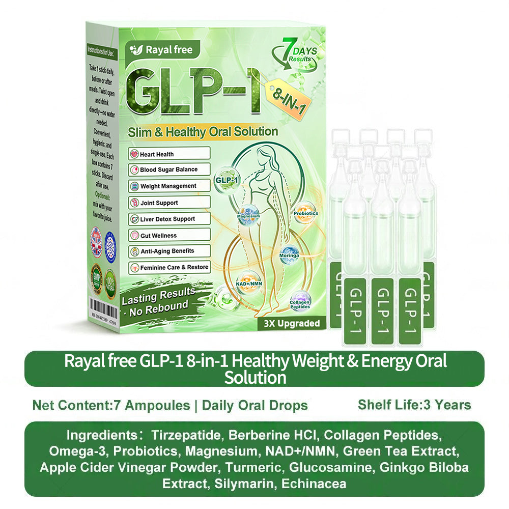 Rayal Free® 𝗚𝗟𝗣-𝟭 𝟖-𝗶𝗻-𝟭 𝗦𝗹𝗶𝗺 & 𝑯𝒆𝒂𝒍𝒕𝒉𝐲 𝑶𝒓𝒂𝒍 𝑺𝒐𝒍𝒖𝒕𝒊𝒐𝒏 𝑂𝑛𝑐𝑒 𝑎 𝑑𝑎𝑦, 𝑣𝑖𝑠𝑖𝑏𝑙𝑒 𝑟𝑒𝑠𝑢𝑙𝑡𝑠 𝑖𝑛 7 𝑑𝑎𝑦𝑠)  ✅ 𝗦𝘂𝗽𝗽𝗼𝗿𝘁𝘀 𝗼𝗯𝗲𝘀𝗶𝘁𝘆, 𝗰𝗮𝗿𝗱𝗶𝗼𝘃𝗮𝘀𝗰𝘂𝗹𝗮𝗿 𝗵𝗲𝗮𝗹𝘁𝗵, 𝗱𝗶𝗮𝗯𝗲𝘁𝗲𝘀, 𝘀𝗹𝗲𝗲𝗽 𝗮𝗽𝗻𝗲𝗮, 𝗴𝘂𝘁 𝗵𝗲𝗮𝗹𝘁𝗵, 𝗷𝗼𝗶𝗻𝘁 𝗶𝘀𝘀𝘂𝗲𝘀, 𝐰𝐡𝐢𝐥𝐞 𝐚𝐥𝐬𝐨 𝐟𝐢𝐫𝐦𝐢𝐧𝐠 𝐭𝐡𝐞 𝐬𝐤𝐢𝐧 𝐚𝐧𝐝 𝐛𝐨𝐨𝐬𝐭𝐢𝐧𝐠 𝐞𝐧𝐞𝐫𝐠𝐲.