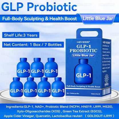 𝐍𝐇𝐒✅𝐎𝐟𝐟𝐢𝐜𝐢𝐚𝗜𝗜𝐲 𝐀𝐮𝐭𝐡𝐨𝐫𝐢𝐬𝐞𝐝 𝐄𝐱𝐜𝐥𝐮𝐬𝐢𝐯𝐞 𝐄𝐝𝐢𝐭𝐢𝐨𝐧 | 𝐊𝒆𝙮𝒆𝘀𝘀® 𝐆 𝗟 𝐏-𝟏 𝐏𝐫𝗼𝐛𝒊𝗼𝐭𝒊𝐜 𝐅𝐮𝗹𝗹-𝐁𝗼𝐝𝐲 𝐒𝐜𝐮𝗹𝐩𝐭𝐢𝐧𝐠 & 𝐇𝐞𝐚𝐥𝐭𝐡 𝐁𝗼𝗼𝐬𝐭 𝐋𝒊𝐭𝐭𝗹𝐞 𝐁𝗹𝐮𝐞 𝐉𝒂𝐫~Activate GLP-1 naturally and lose weight the easy way~Not just weight loss, but a full metabolic upgrade