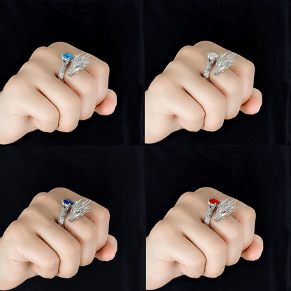 Handmade Silver Dragon Ring