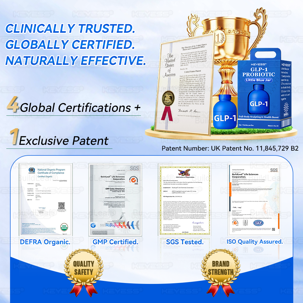 𝐍𝐇𝐒✅𝐎𝐟𝐟𝐢𝐜𝐢𝐚𝗜𝗜𝐲 𝐀𝐮𝐭𝐡𝐨𝐫𝐢𝐬𝐞𝐝 𝐄𝐱𝐜𝐥𝐮𝐬𝐢𝐯𝐞 𝐄𝐝𝐢𝐭𝐢𝐨𝐧 | 𝐊𝒆𝙮𝒆𝘀𝘀® 𝐆 𝗟 𝐏-𝟏 𝐏𝐫𝗼𝐛𝒊𝗼𝐭𝒊𝐜 𝐅𝐮𝗹𝗹-𝐁𝗼𝐝𝐲 𝐒𝐜𝐮𝗹𝐩𝐭𝐢𝐧𝐠 & 𝐇𝐞𝐚𝐥𝐭𝐡 𝐁𝗼𝗼𝐬𝐭 𝐋𝒊𝐭𝐭𝗹𝐞 𝐁𝗹𝐮𝐞 𝐉𝒂𝐫~Activate GLP-1 naturally and lose weight the easy way~Not just weight loss, but a full metabolic upgrade