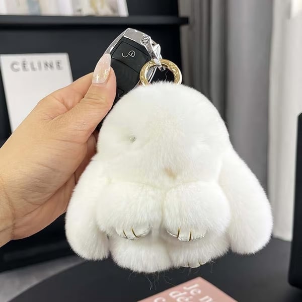 💕🐰 Handmade Soft Bunny PomPom Charms(🎁Boxed Edition)