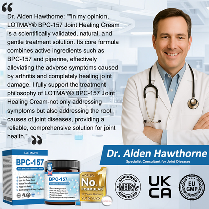 LOTMAY® BPC-157 Joint & Muscle Treatment Cream🦴Treats Arthritis, Neuropathy, Rheumatism, Sports Injuries & More 🌹