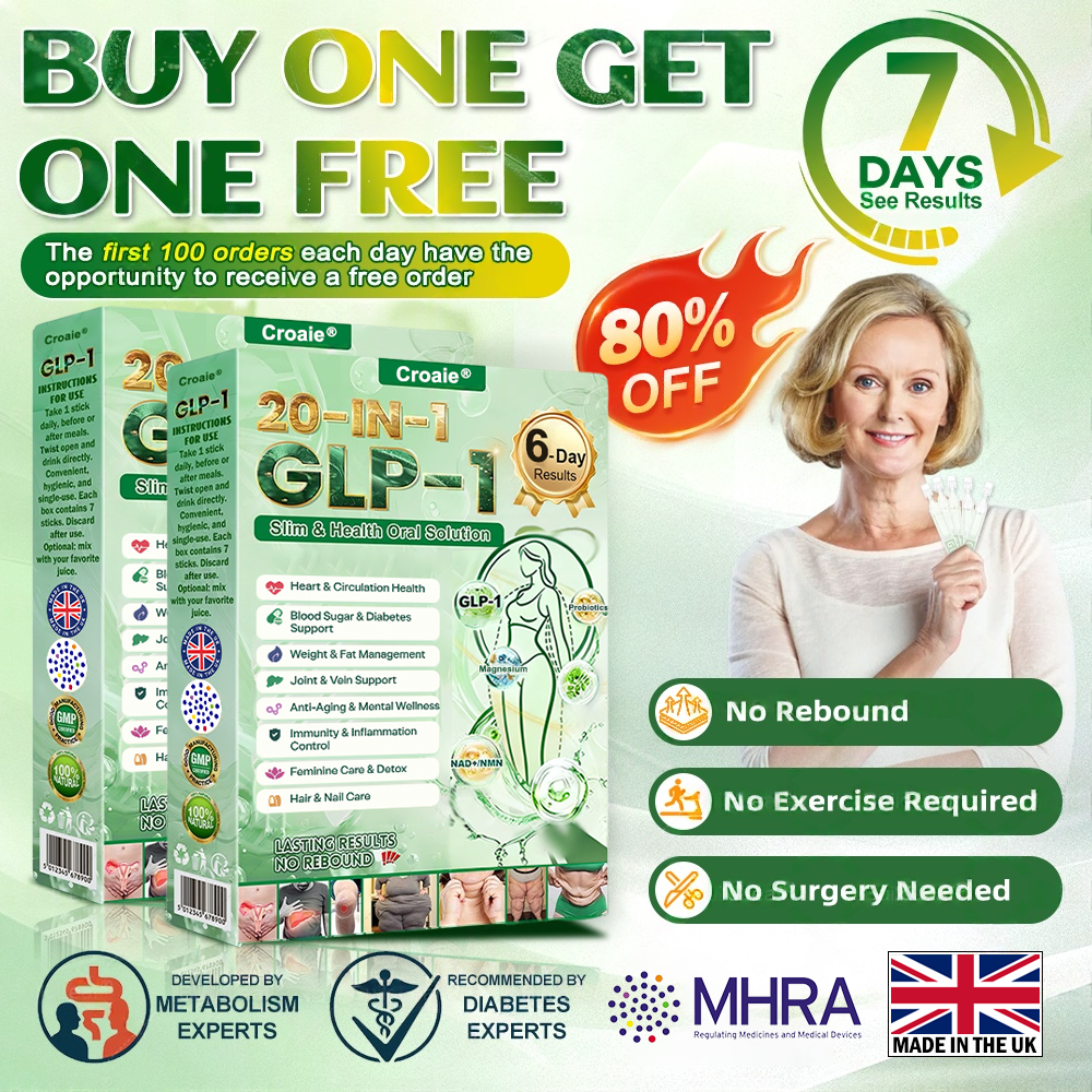 🔥New Arrival  Croaie® 𝗚𝗟𝗣-𝟭 𝟐𝟎-𝐢𝐧-𝟏 𝐒𝐥𝐢𝐦 & 𝐇𝐞𝐚𝐥𝐭𝐡 𝐎𝐫𝐚𝐥 𝐒𝐨𝐥𝐮𝐭𝐢𝐨𝐧 -𝑶𝒏𝒄𝒆 𝒂 𝒅𝒂𝒚, 𝒓𝒆𝒔𝒖𝒍𝒕𝒔 𝒊𝒏 6 𝒅𝒂𝒚𝒔, 𝑾𝒊𝒕𝒉 100 𝑩𝒊𝒍𝒍𝒊𝒐𝒏 𝑪𝑭𝑼 𝑨𝒄𝒕𝒊𝒗𝒆 𝑷𝒓𝒐𝒃𝒊𝒐𝒕𝒊𝒄𝒔 ✅ 𝑺𝒖𝒑𝒑𝒐𝒓𝒕𝒔 𝒘𝒆𝒊𝒈𝒉𝒕 𝒎𝒂𝒏𝒂𝒈𝒆𝒎𝒆𝒏𝒕, 𝒉𝒆𝒂𝒓𝒕 𝒉𝒆𝒂𝒍𝒕𝒉, 𝒅𝒊𝒂𝒃𝒆𝒕𝒆𝒔, 𝒈𝒖𝒕 & 𝒘𝒐𝒎𝒆𝒏’𝒔 𝒉𝒆𝒂𝒍𝒕𝒉, 𝒘𝒉𝒊𝒍𝒆 𝒇𝒊𝒓𝒎𝒊𝒏𝒈 𝒔𝒌𝒊𝒏