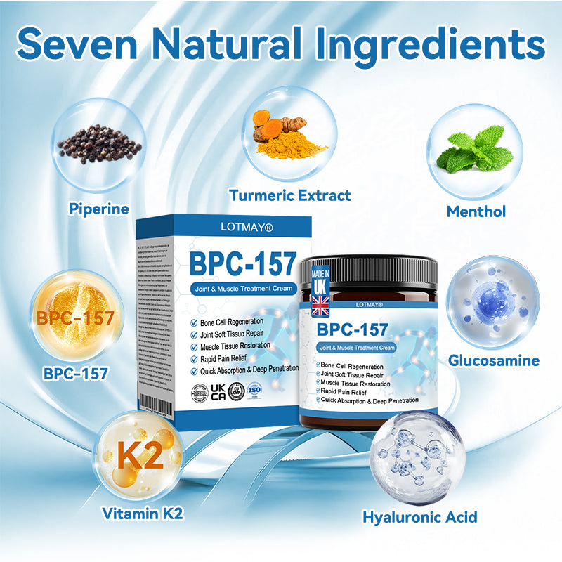 LOTMAY® BPC-157 Joint & Muscle Treatment Cream🦴Treats Arthritis, Neuropathy, Rheumatism, Sports Injuries & More 🌹