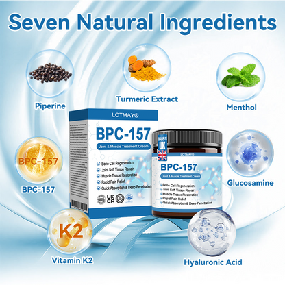 LOTMAY® BPC-157 Joint & Muscle Treatment Cream🦴Treats Arthritis, Neuropathy, Rheumatism, Sports Injuries & More 🌹
