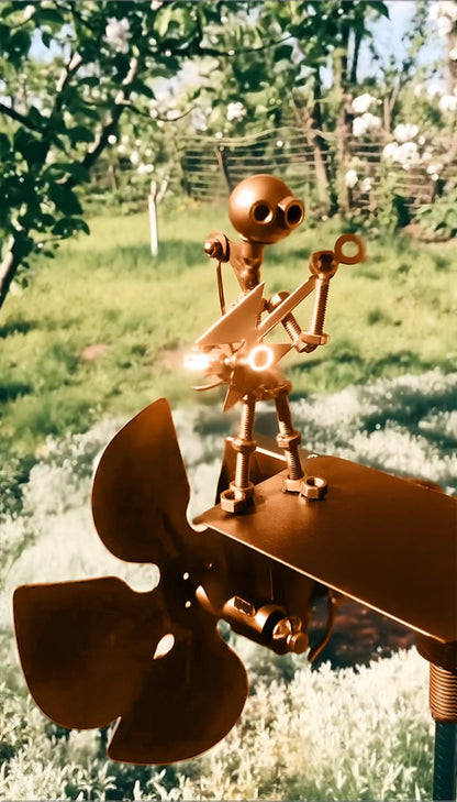 Handmade Metal Rock Band Windmill 🥁🎸(⏰Limited Time 80% Off - Last 30 Minutes ⏰)