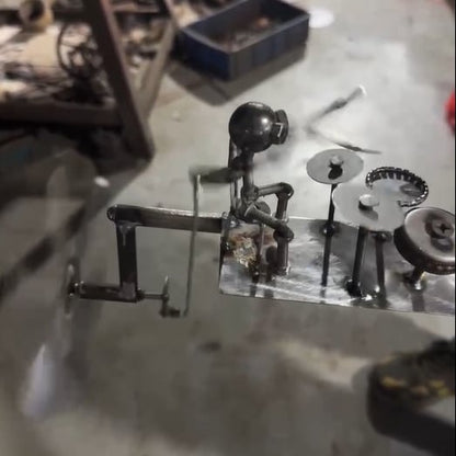 Handmade Metal Rock Band Windmill 🥁🎸(⏰Limited Time 80% Off - Last 30 Minutes ⏰)